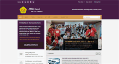 Desktop Screenshot of amikgarut.ac.id